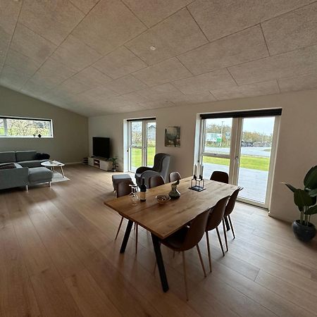 Moderne Nybygget Villa Holstebro Exterior foto