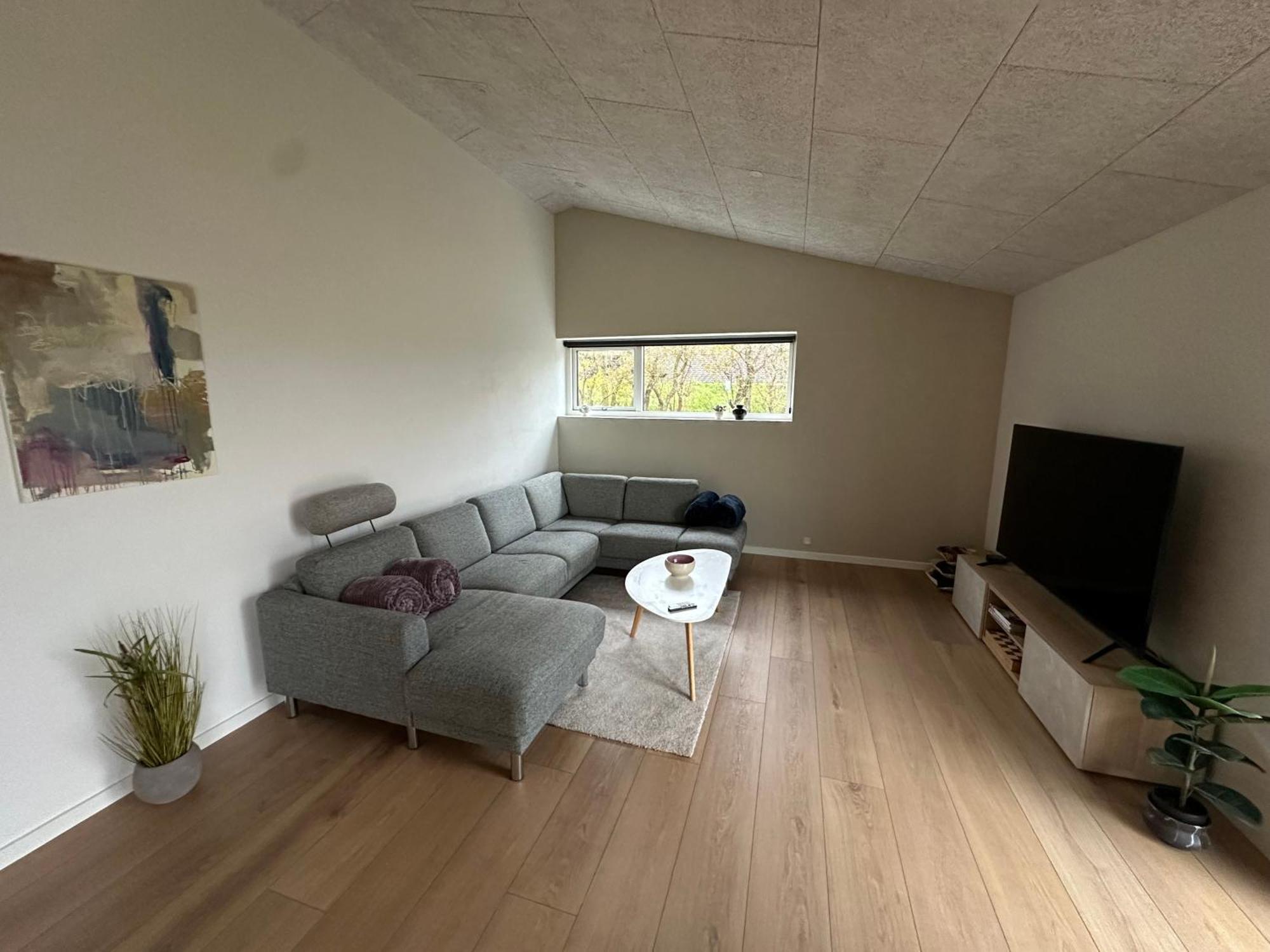 Moderne Nybygget Villa Holstebro Exterior foto