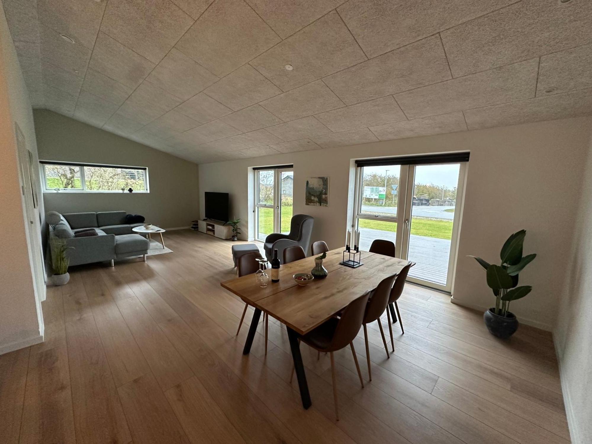 Moderne Nybygget Villa Holstebro Exterior foto